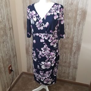 Lauren by Ralph Laren Size 16 Floral Print…